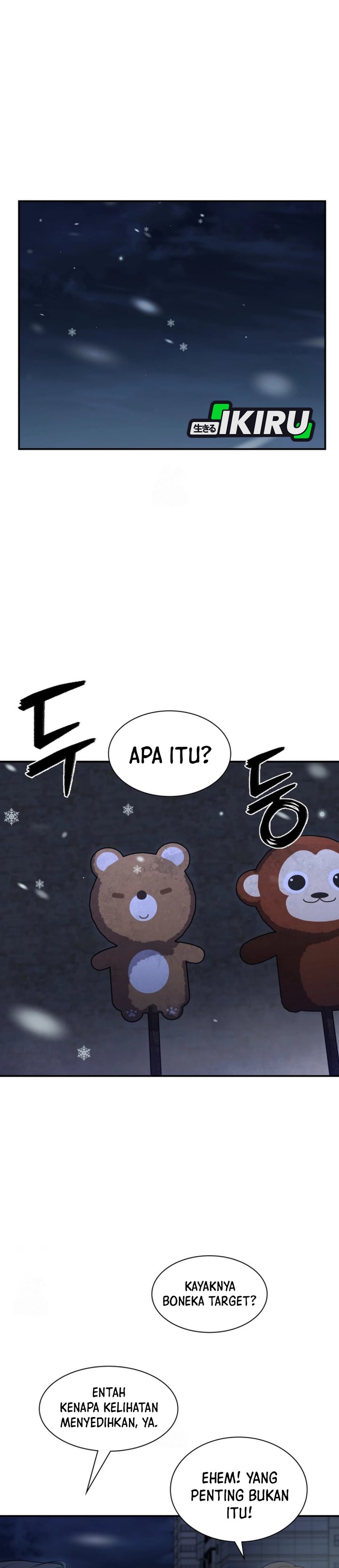 Halaman 25 dari Office Worker in the Ice Age Apocalypse Chapter 36