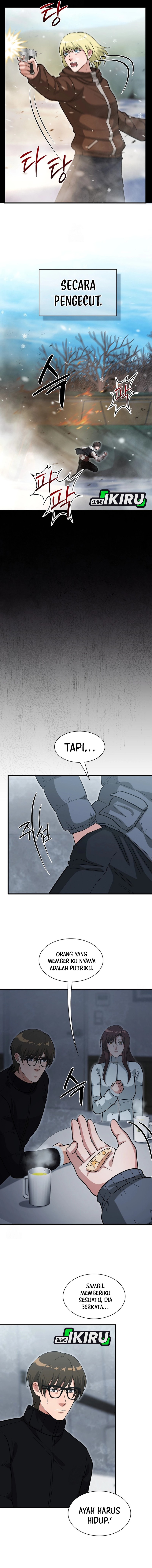 Halaman 12 dari Office Worker in the Ice Age Apocalypse Chapter 39