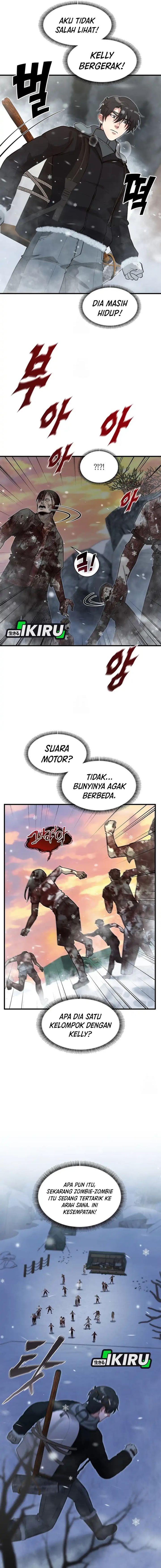 Halaman 10 dari Office Worker in the Ice Age Apocalypse Chapter 40