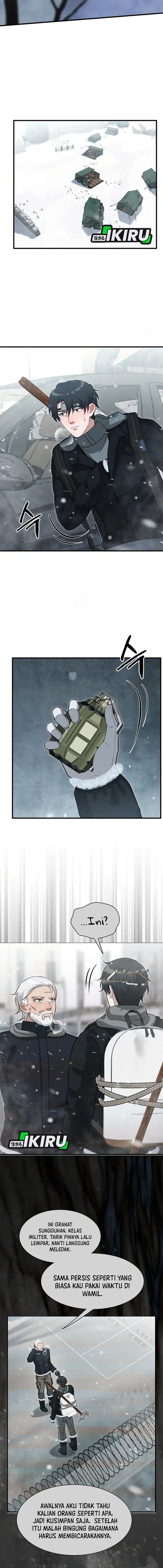 Halaman 11 dari Office Worker in the Ice Age Apocalypse Chapter 40