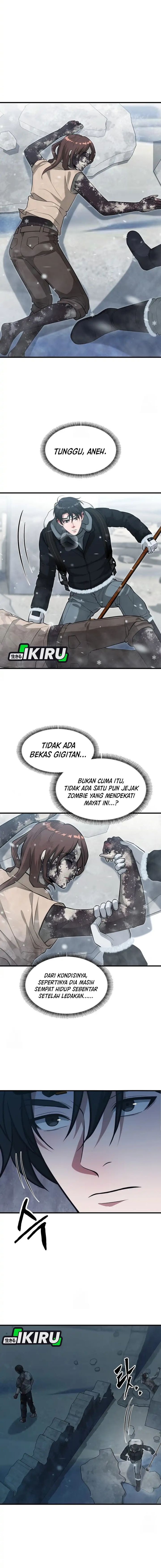 Halaman 13 dari Office Worker in the Ice Age Apocalypse Chapter 40