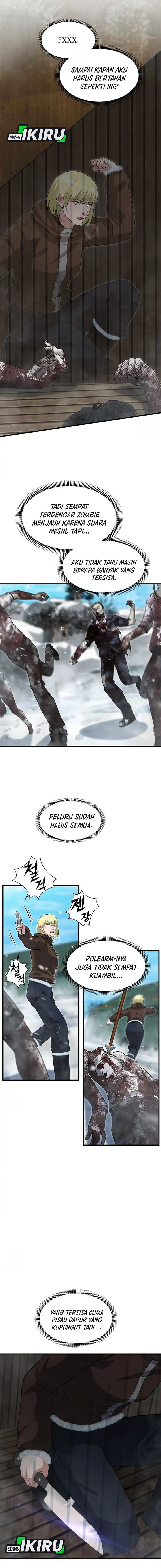 Halaman 15 dari Office Worker in the Ice Age Apocalypse Chapter 40