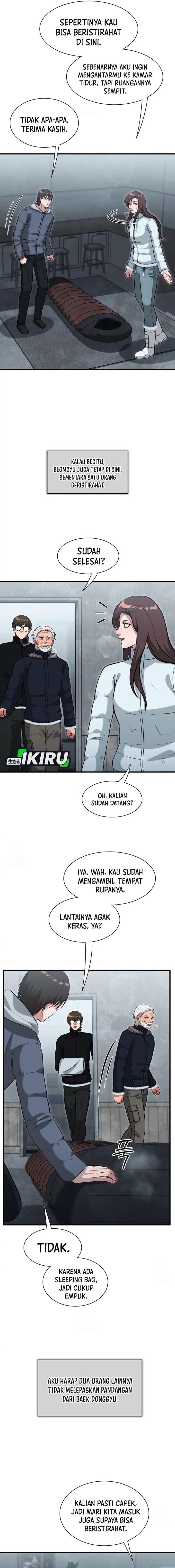 Halaman 2 dari Office Worker in the Ice Age Apocalypse Chapter 40