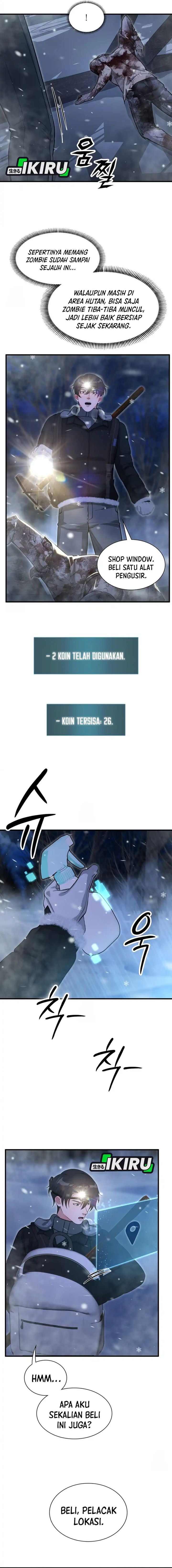 Halaman 5 dari Office Worker in the Ice Age Apocalypse Chapter 40