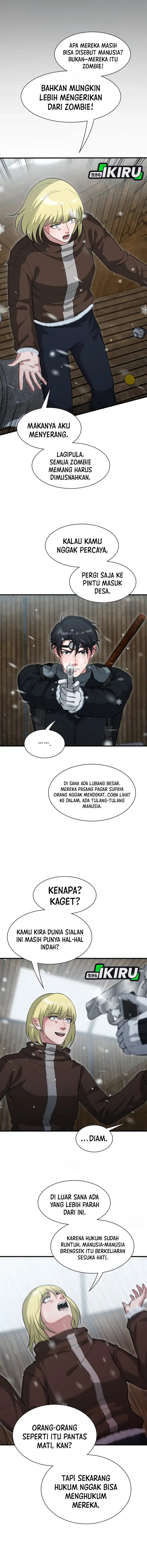 Halaman 9 dari Office Worker in the Ice Age Apocalypse Chapter 41