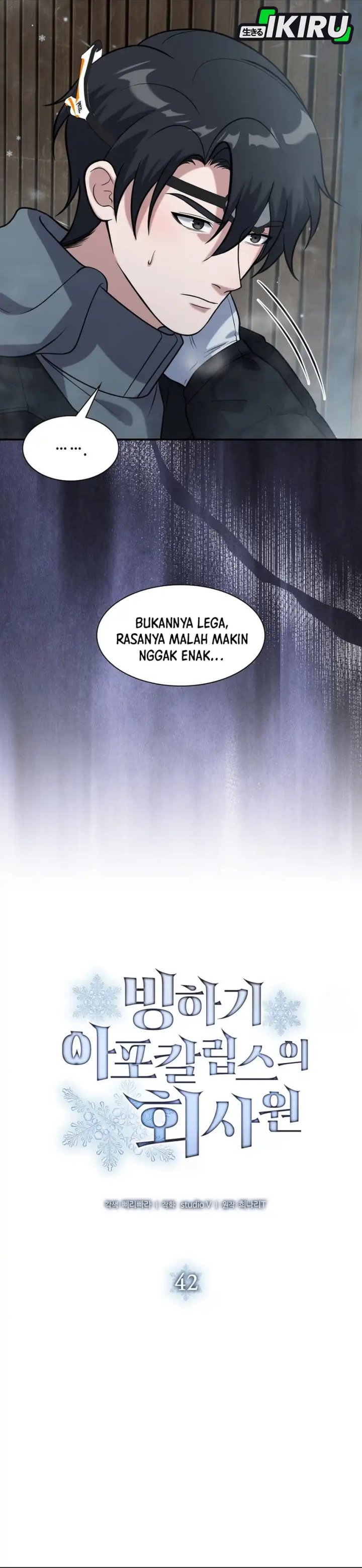 Halaman 15 dari Office Worker in the Ice Age Apocalypse Chapter 42