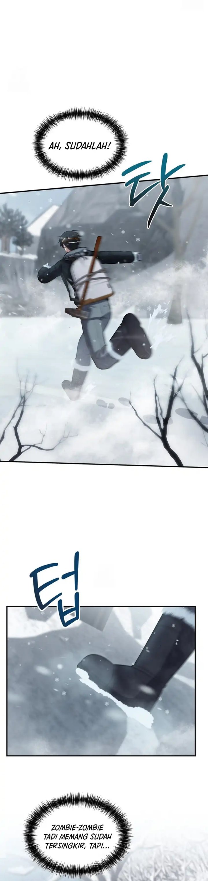 Halaman 22 dari Office Worker in the Ice Age Apocalypse Chapter 42