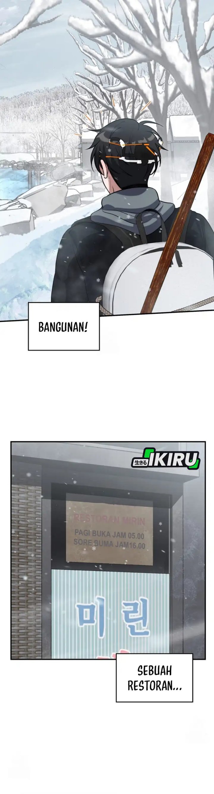 Halaman 26 dari Office Worker in the Ice Age Apocalypse Chapter 42
