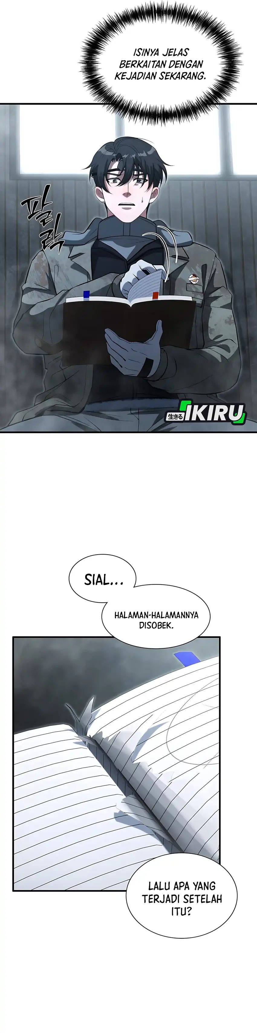 Halaman 11 dari Office Worker in the Ice Age Apocalypse Chapter 43