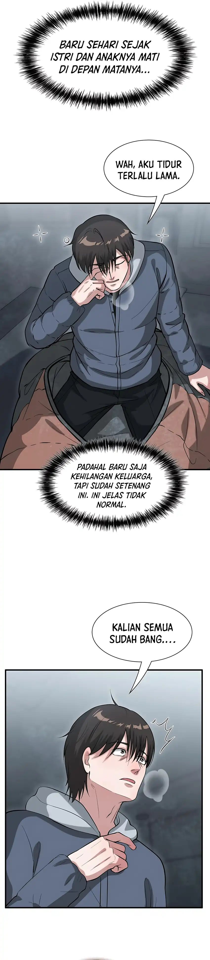 Halaman 24 dari Office Worker in the Ice Age Apocalypse Chapter 43