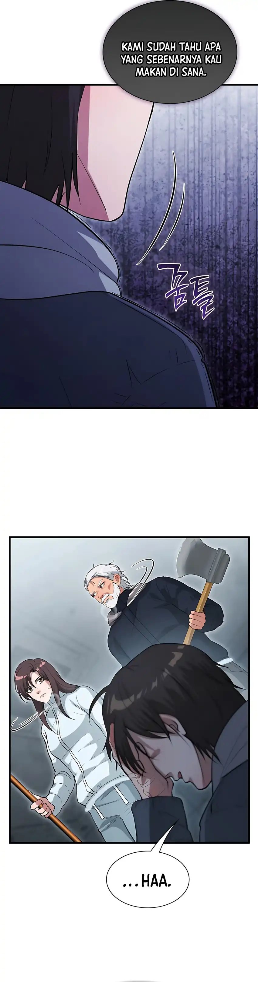 Halaman 27 dari Office Worker in the Ice Age Apocalypse Chapter 43