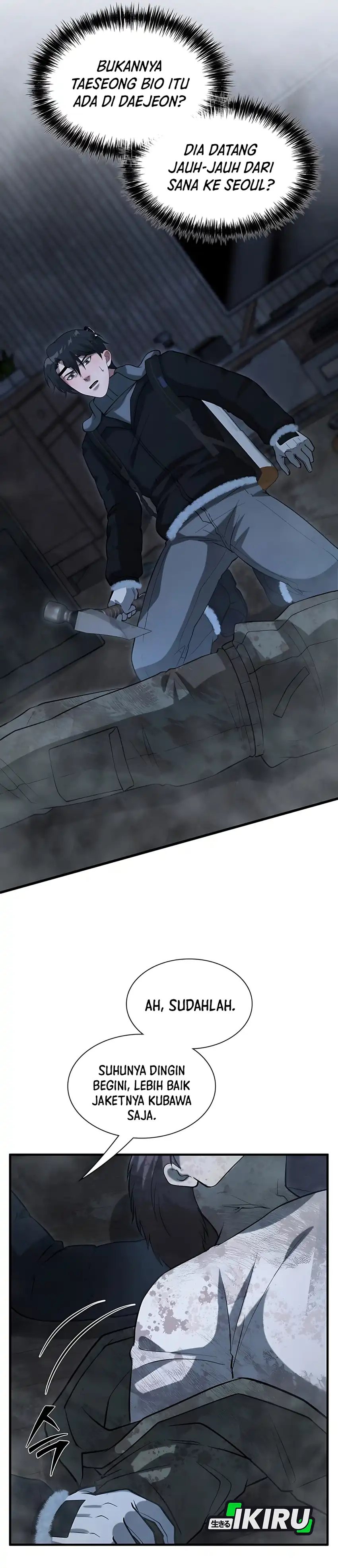 Halaman 3 dari Office Worker in the Ice Age Apocalypse Chapter 43