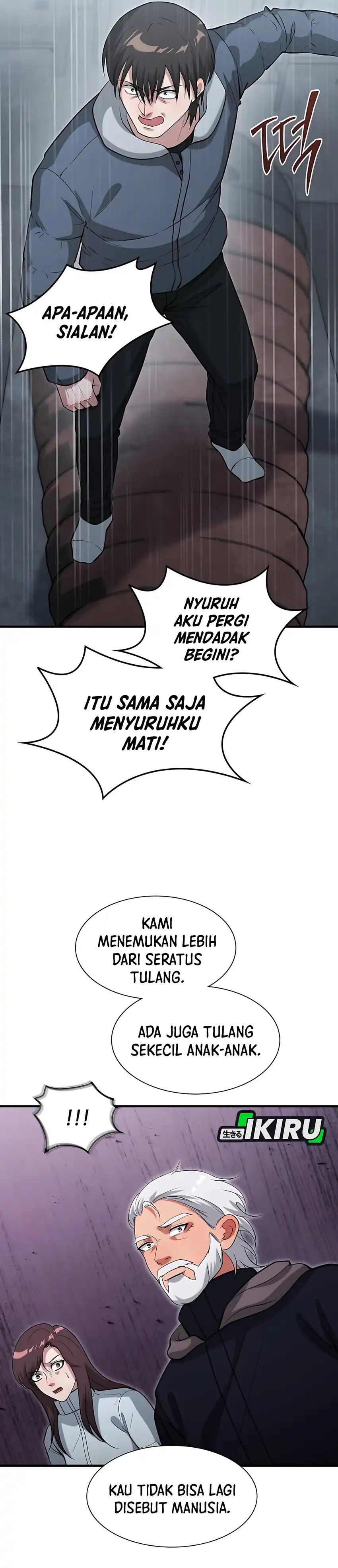 Halaman 33 dari Office Worker in the Ice Age Apocalypse Chapter 43