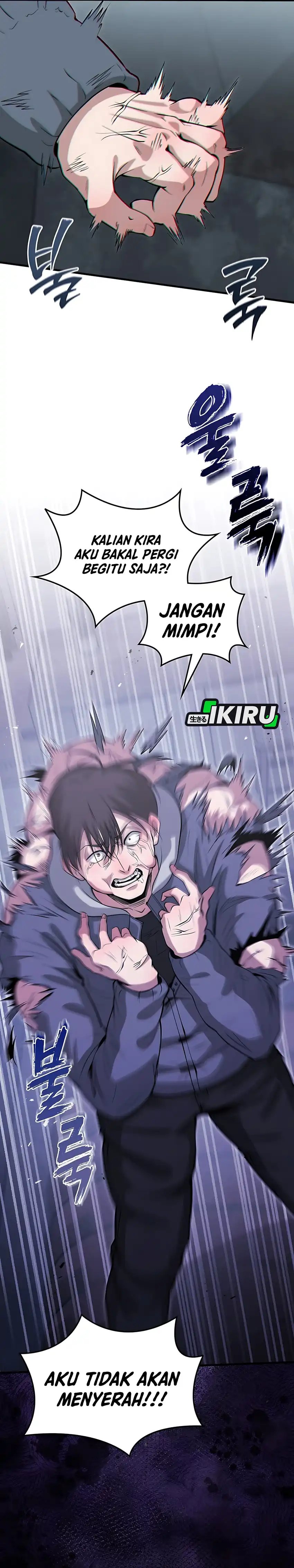 Halaman 39 dari Office Worker in the Ice Age Apocalypse Chapter 43