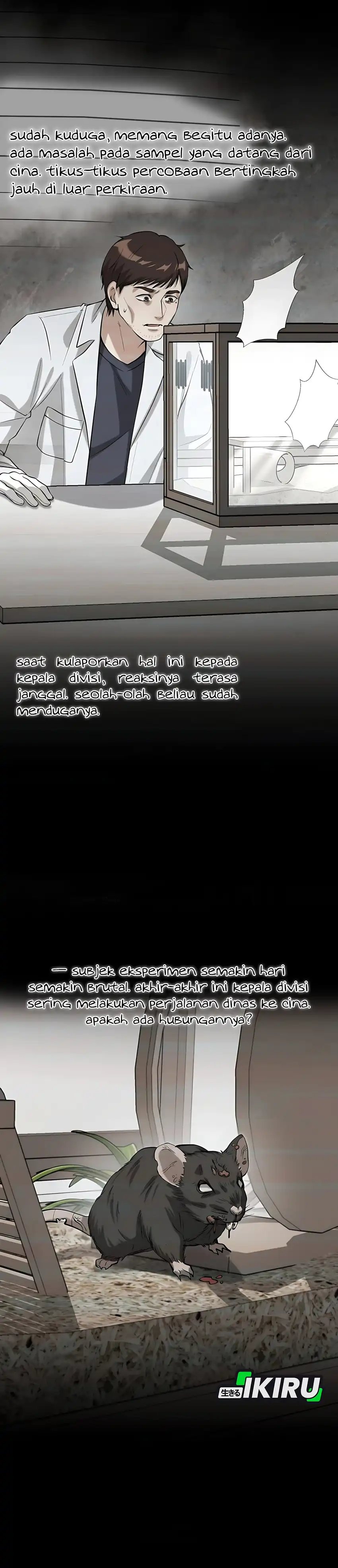 Halaman 9 dari Office Worker in the Ice Age Apocalypse Chapter 43
