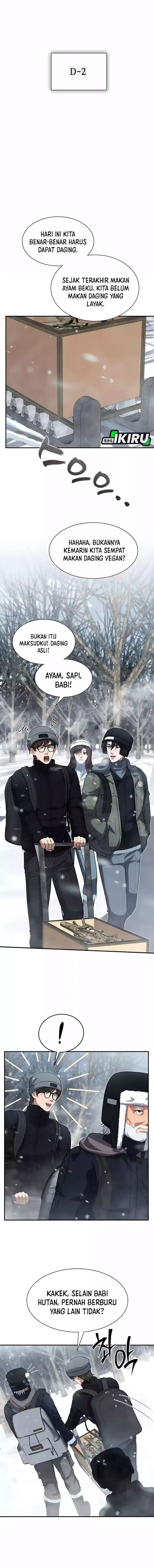 Halaman 11 dari Office Worker in the Ice Age Apocalypse Chapter 44
