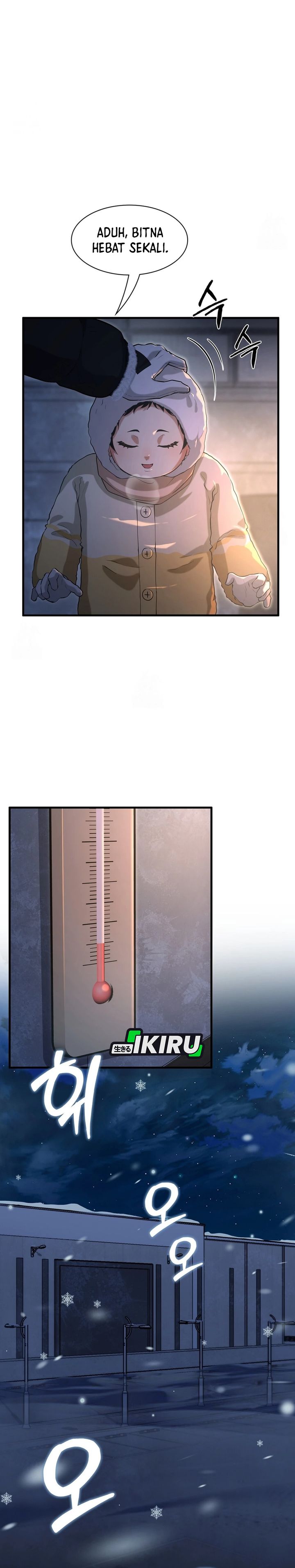 Halaman 16 dari Office Worker in the Ice Age Apocalypse Chapter 45