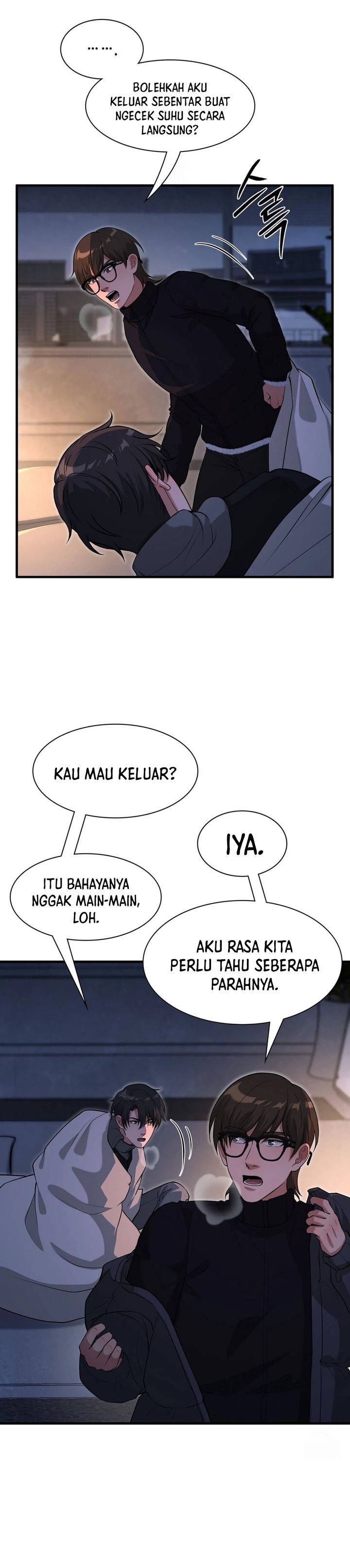 Halaman 6 dari Office Worker in the Ice Age Apocalypse Chapter 45