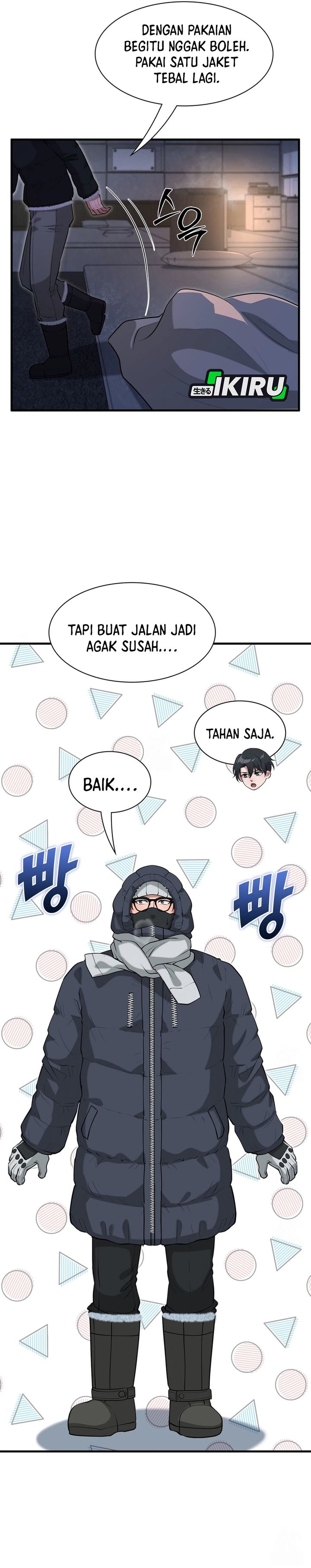 Halaman 7 dari Office Worker in the Ice Age Apocalypse Chapter 45