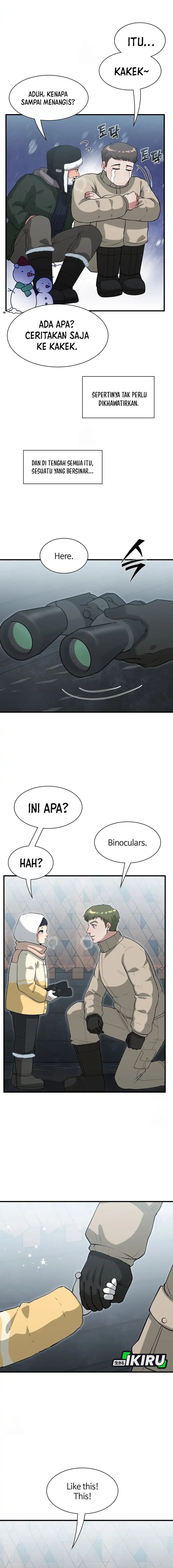 Halaman 13 dari Office Worker in the Ice Age Apocalypse Chapter 46