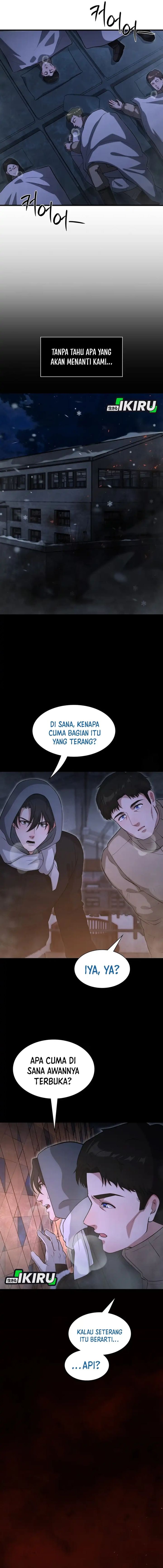 Halaman 15 dari Office Worker in the Ice Age Apocalypse Chapter 46
