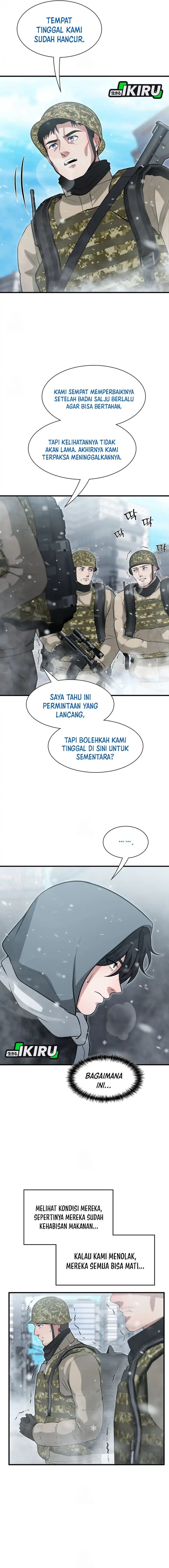 Halaman 4 dari Office Worker in the Ice Age Apocalypse Chapter 46