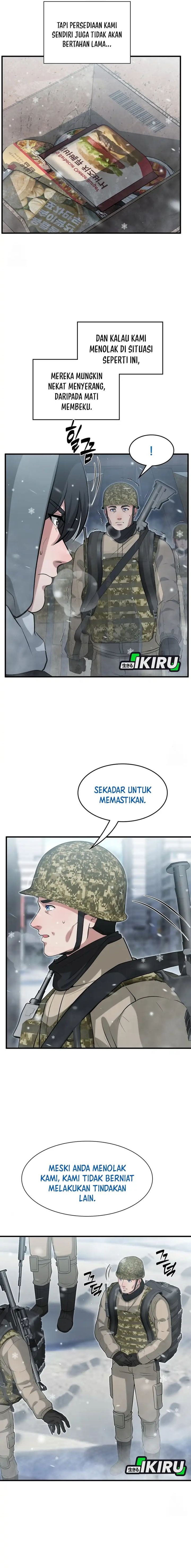Halaman 5 dari Office Worker in the Ice Age Apocalypse Chapter 46