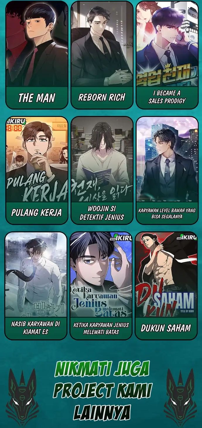 Halaman 18 dari Office Worker in the Ice Age Apocalypse Chapter 47