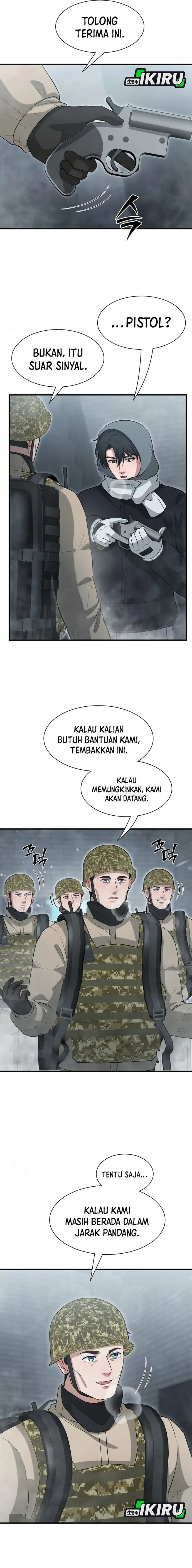 Halaman 9 dari Office Worker in the Ice Age Apocalypse Chapter 47