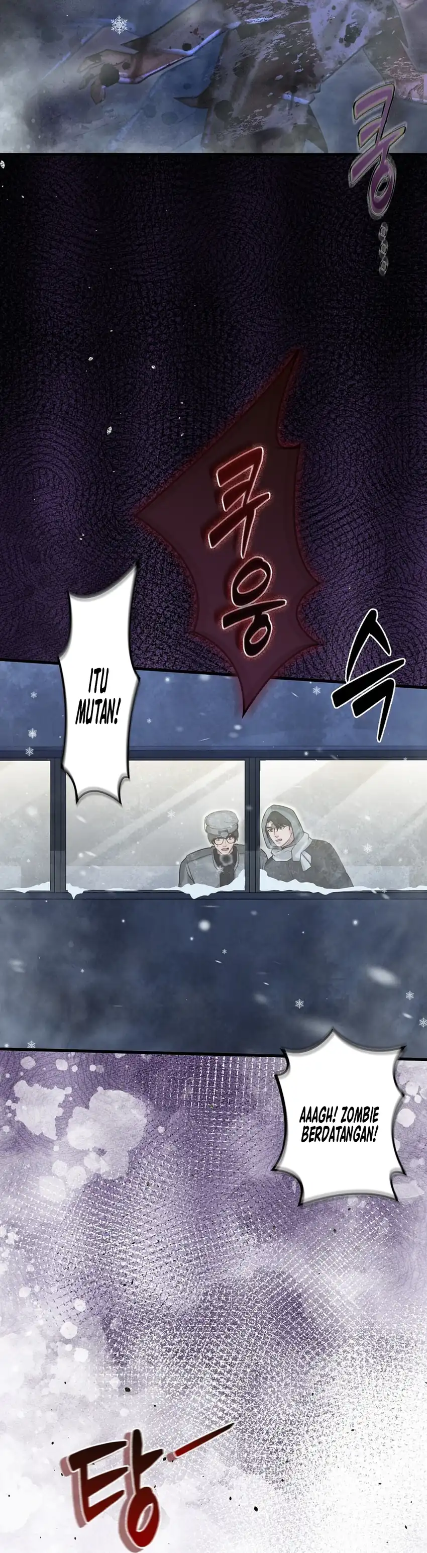 Halaman 19 dari Office Worker in the Ice Age Apocalypse Chapter 48