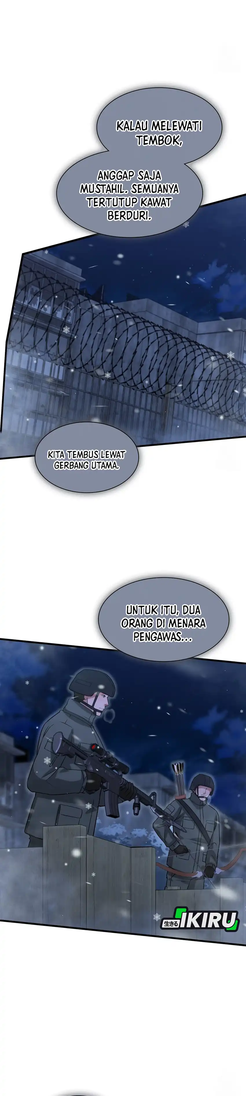 Halaman 3 dari Office Worker in the Ice Age Apocalypse Chapter 48