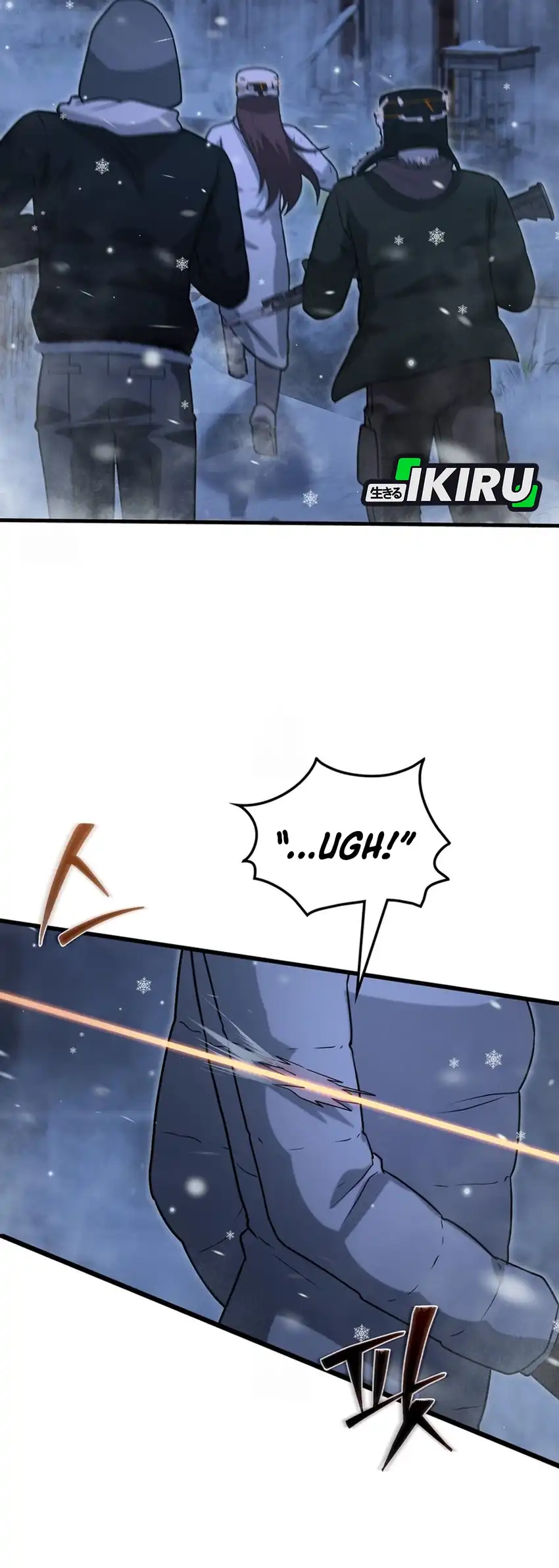 Halaman 37 dari Office Worker in the Ice Age Apocalypse Chapter 48