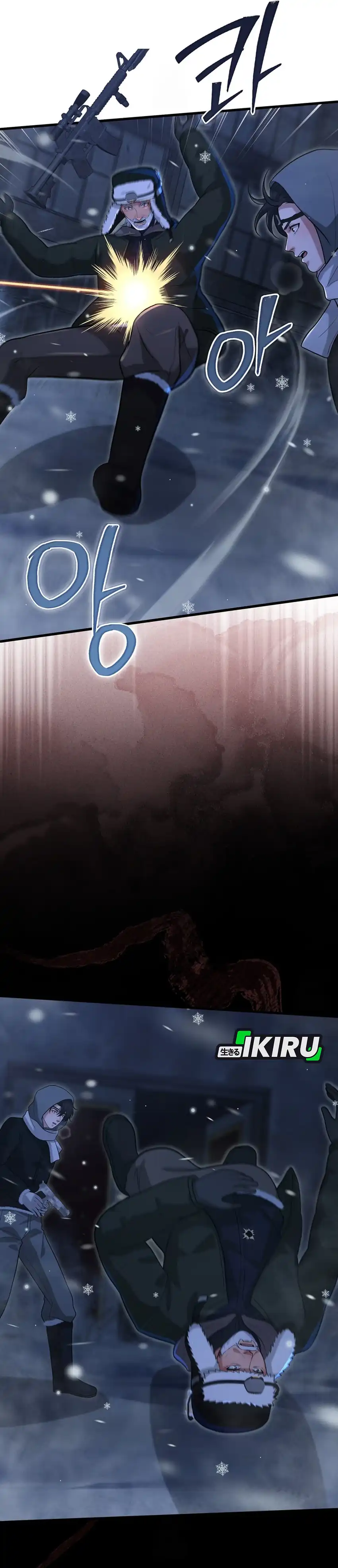 Halaman 39 dari Office Worker in the Ice Age Apocalypse Chapter 48