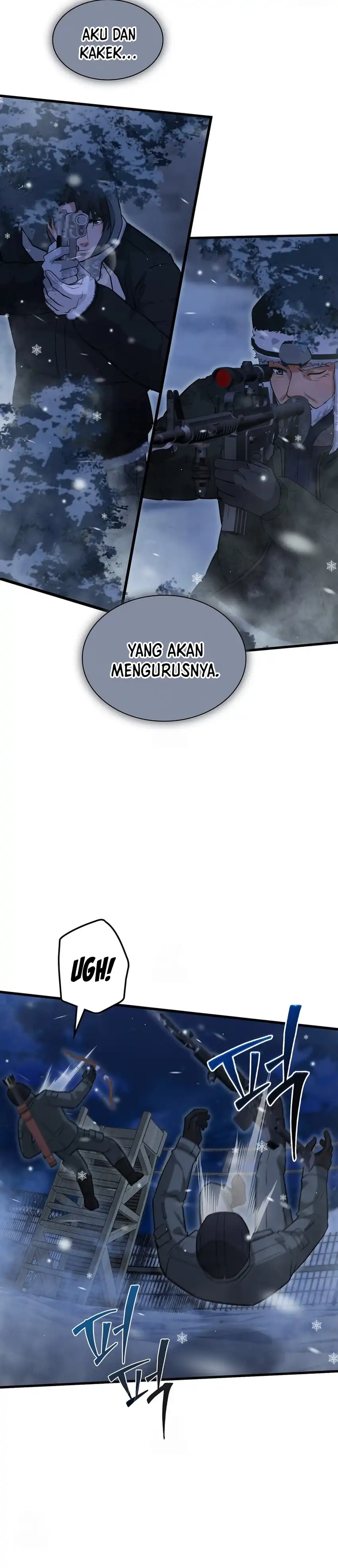 Halaman 4 dari Office Worker in the Ice Age Apocalypse Chapter 48