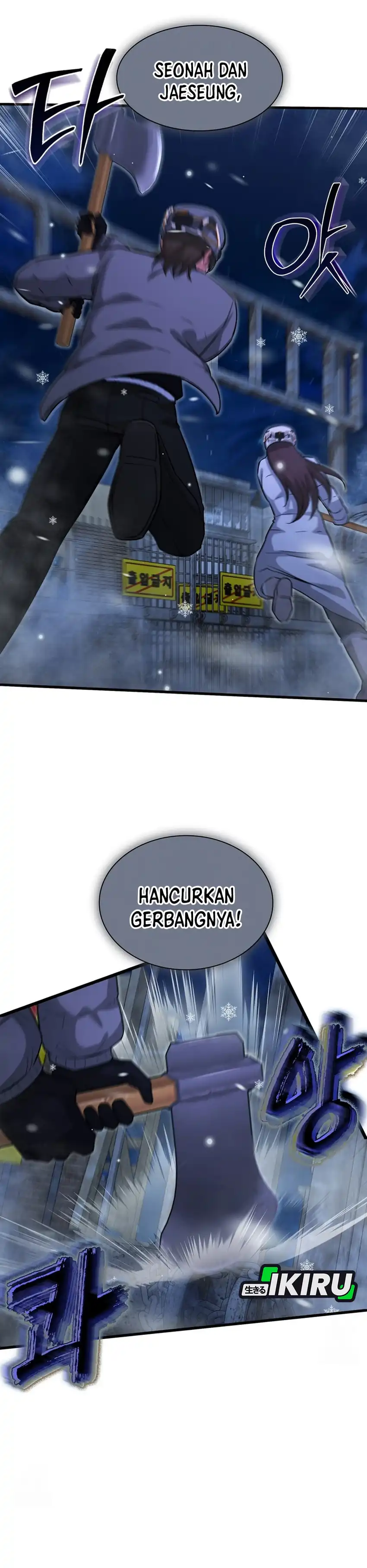 Halaman 5 dari Office Worker in the Ice Age Apocalypse Chapter 48