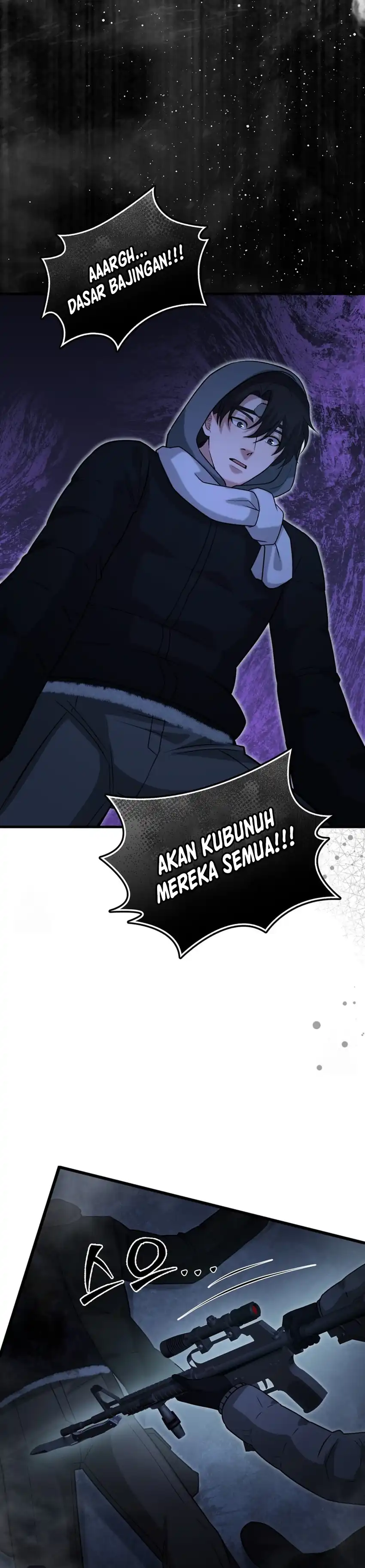 Halaman 11 dari Office Worker in the Ice Age Apocalypse Chapter 49