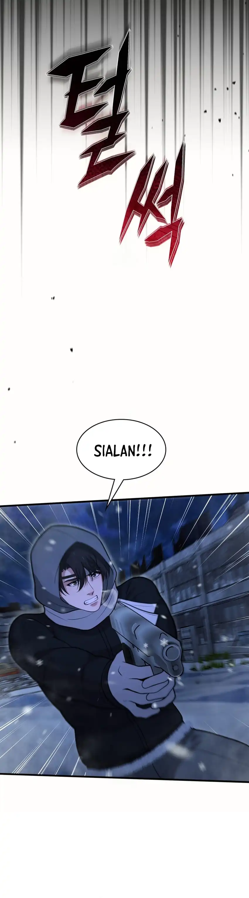 Halaman 2 dari Office Worker in the Ice Age Apocalypse Chapter 49