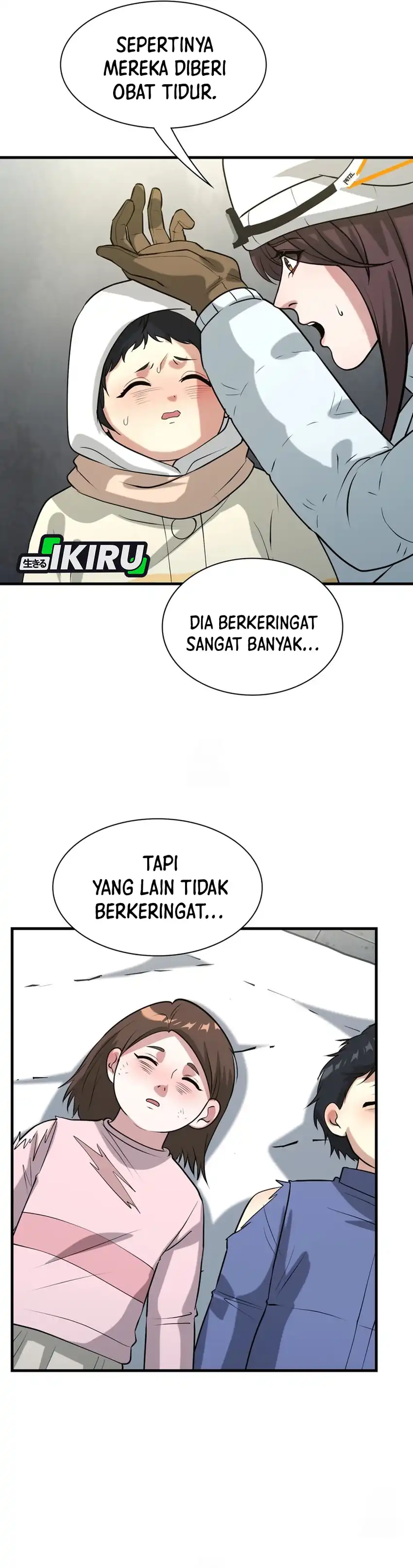 Halaman 25 dari Office Worker in the Ice Age Apocalypse Chapter 49