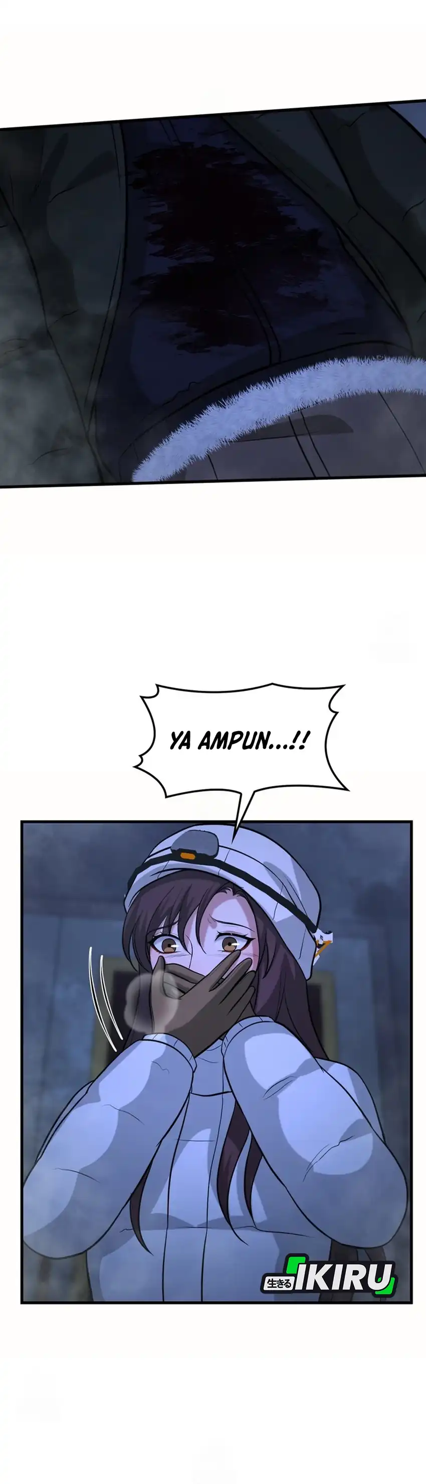 Halaman 6 dari Office Worker in the Ice Age Apocalypse Chapter 49