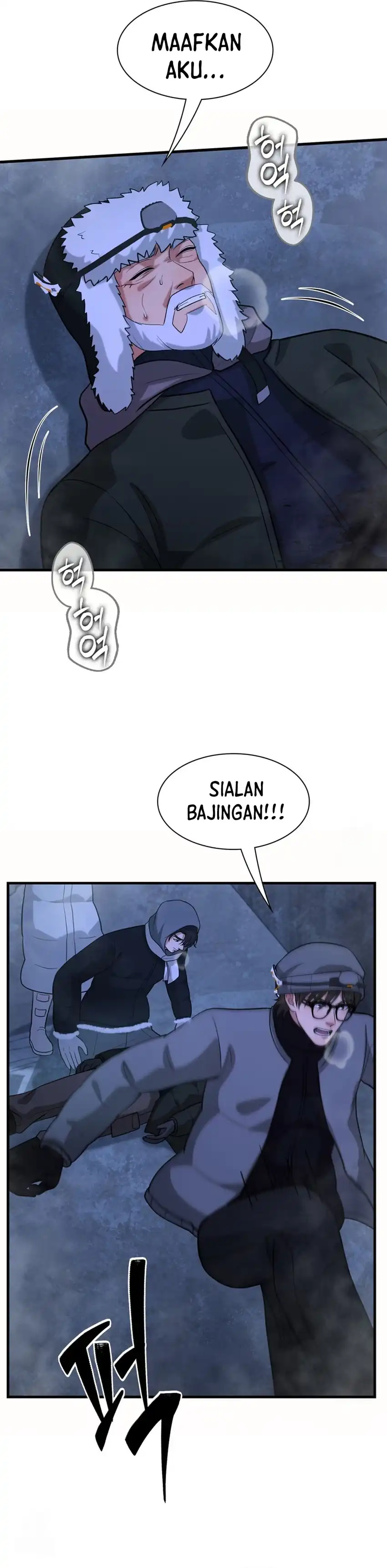 Halaman 7 dari Office Worker in the Ice Age Apocalypse Chapter 49