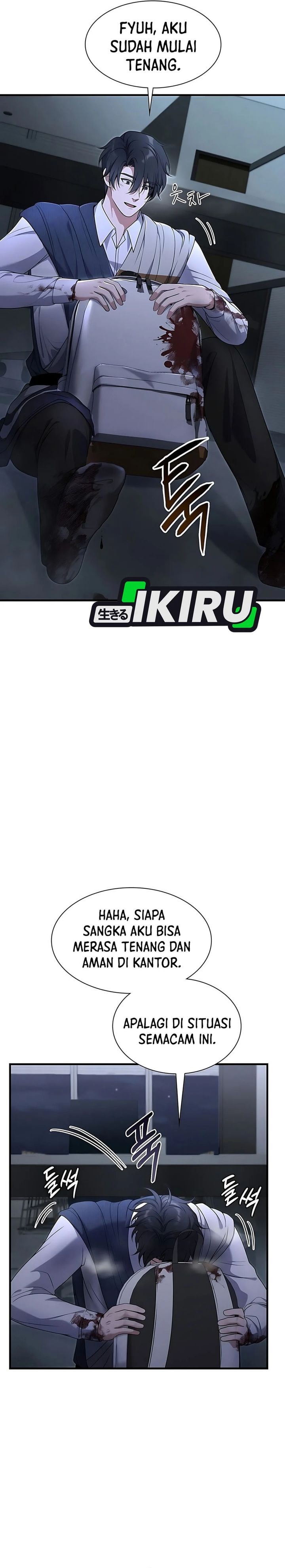 Halaman 21 dari Office Worker in the Ice Age Apocalypse Chapter 6