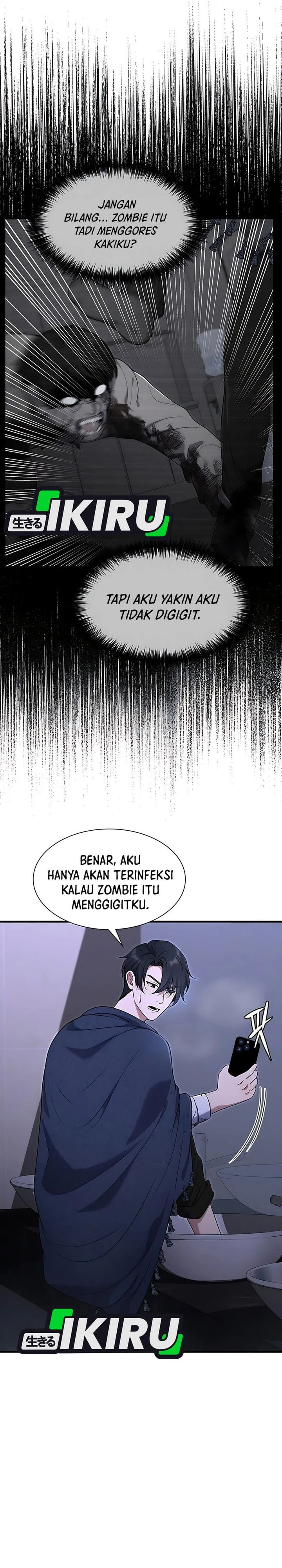 Halaman 28 dari Office Worker in the Ice Age Apocalypse Chapter 6