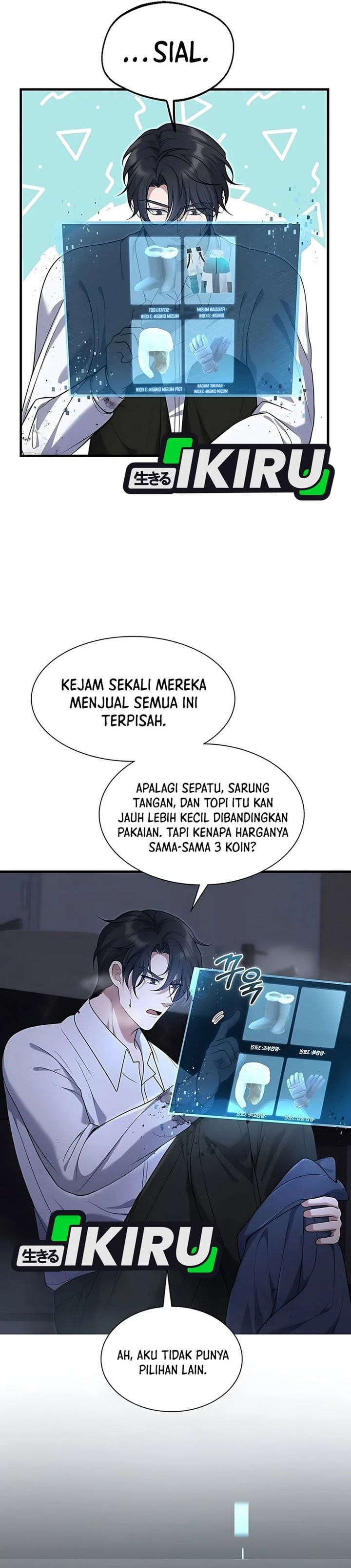 Halaman 33 dari Office Worker in the Ice Age Apocalypse Chapter 6