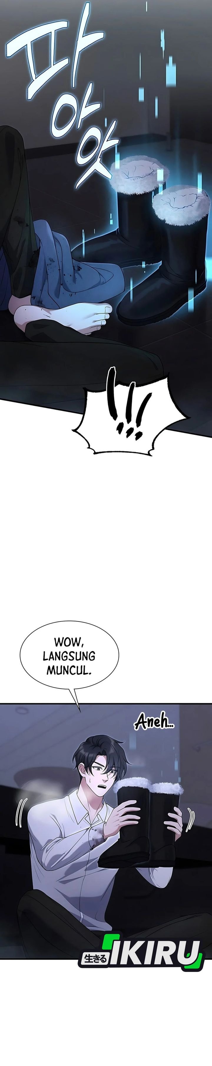 Halaman 34 dari Office Worker in the Ice Age Apocalypse Chapter 6