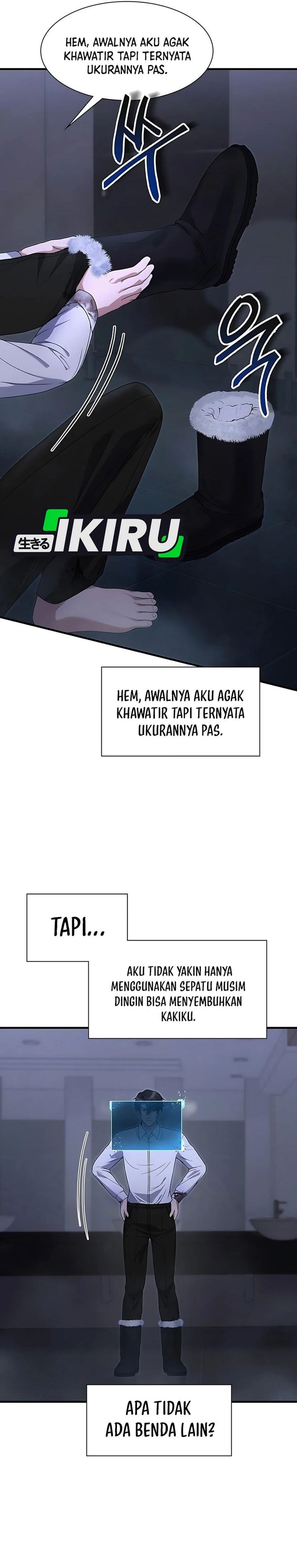Halaman 35 dari Office Worker in the Ice Age Apocalypse Chapter 6