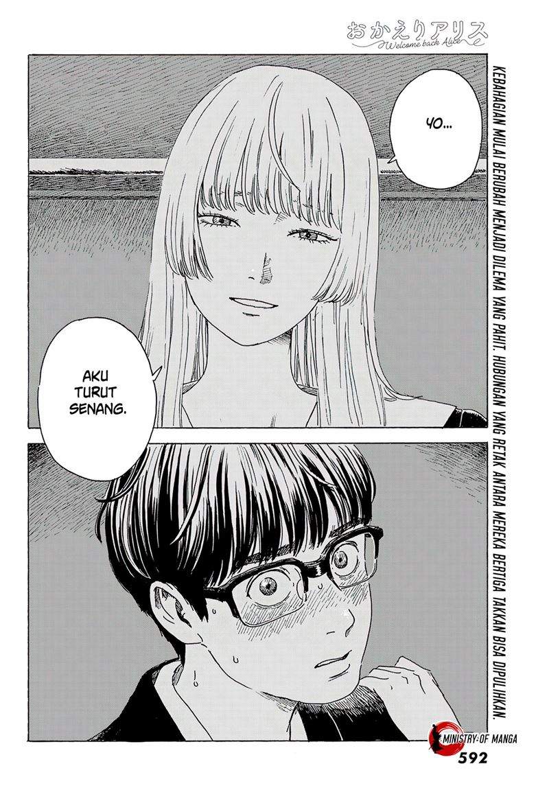 Halaman 34 dari Okaeri Alice Chapter 11