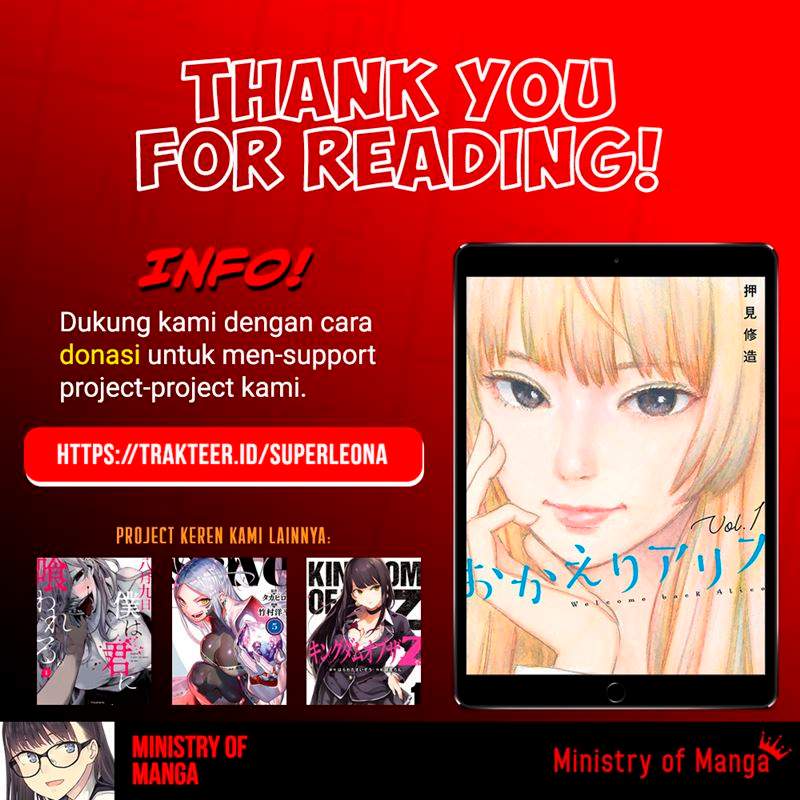 Halaman 35 dari Okaeri Alice Chapter 11