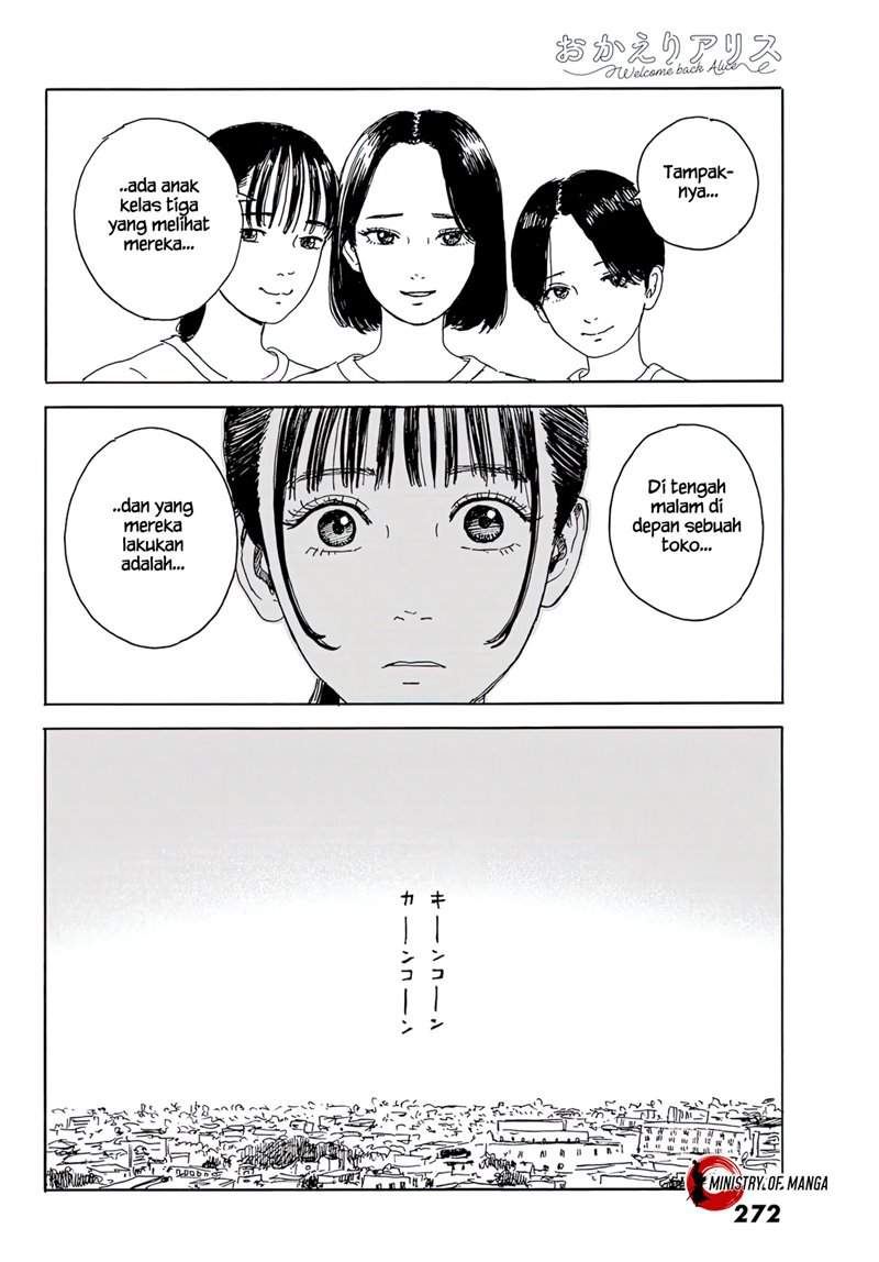 Halaman 19 dari Okaeri Alice Chapter 15