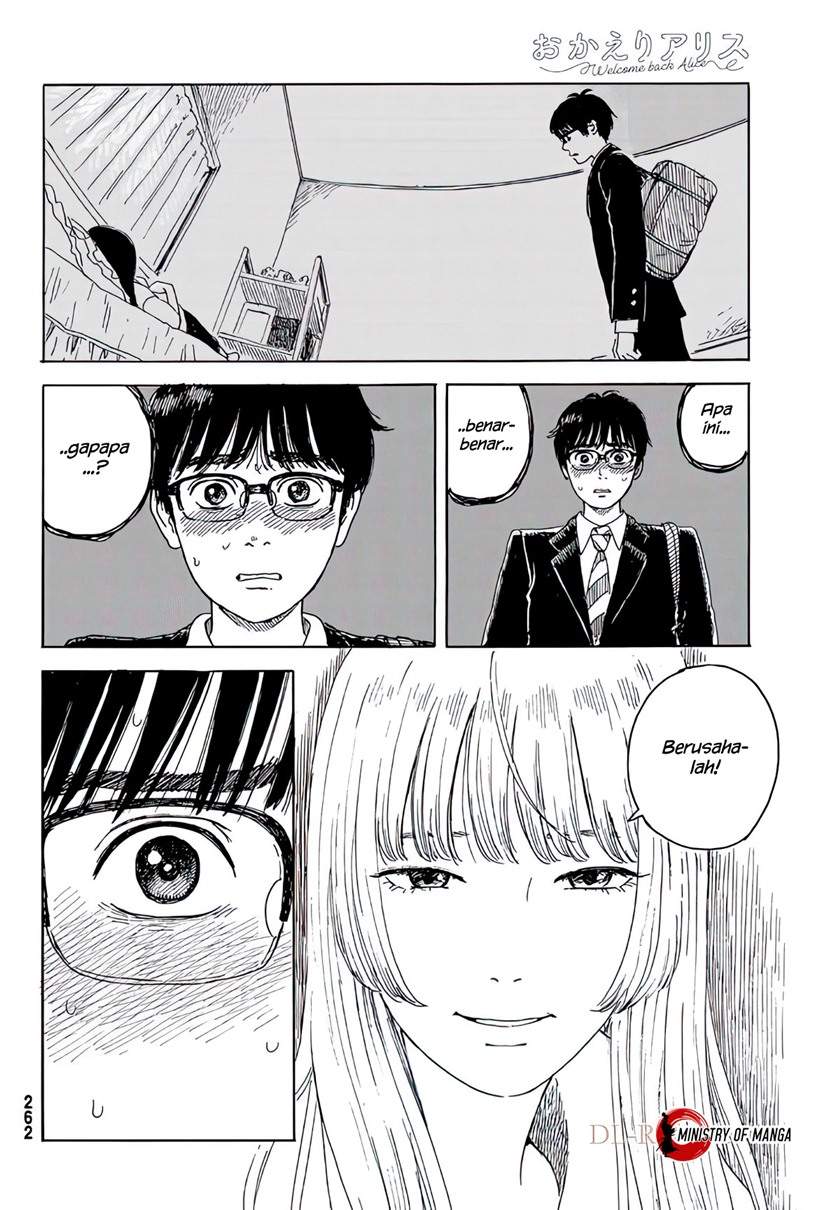 Halaman 11 dari Okaeri Alice Chapter 16