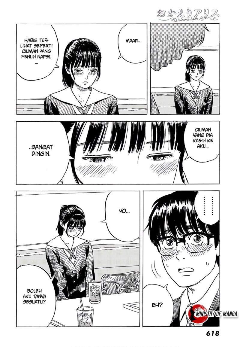 Halaman 17 dari Okaeri Alice Chapter 7